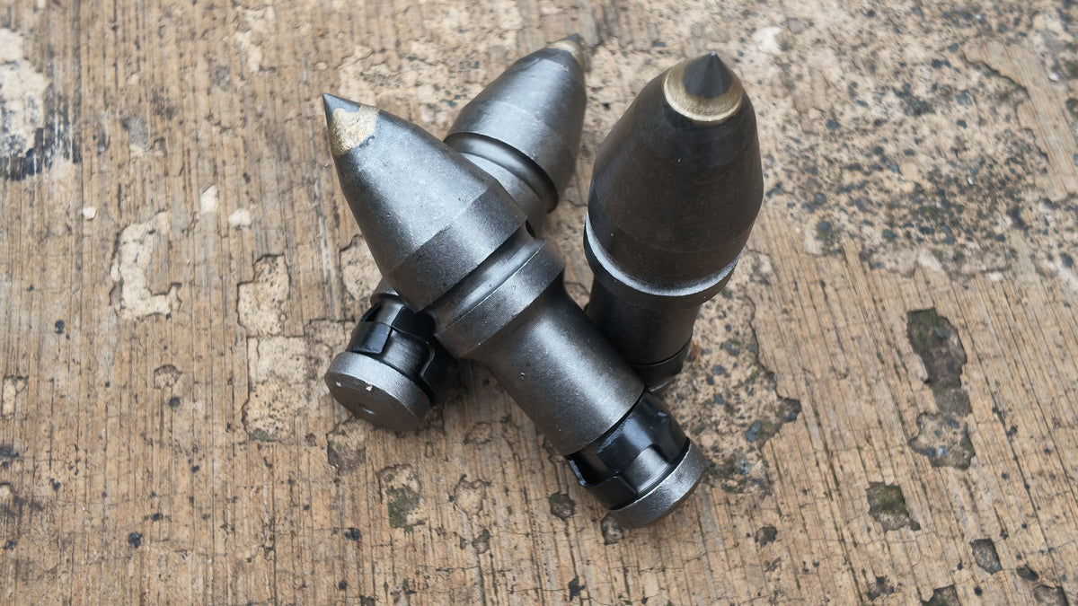 Diente C31HD cónico con inserto de carburo, serie C